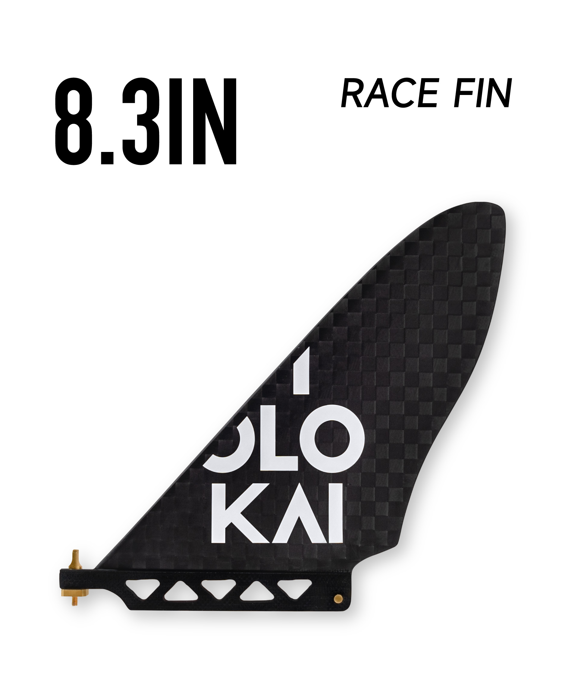 RACE FIN 8.3''---Carbon