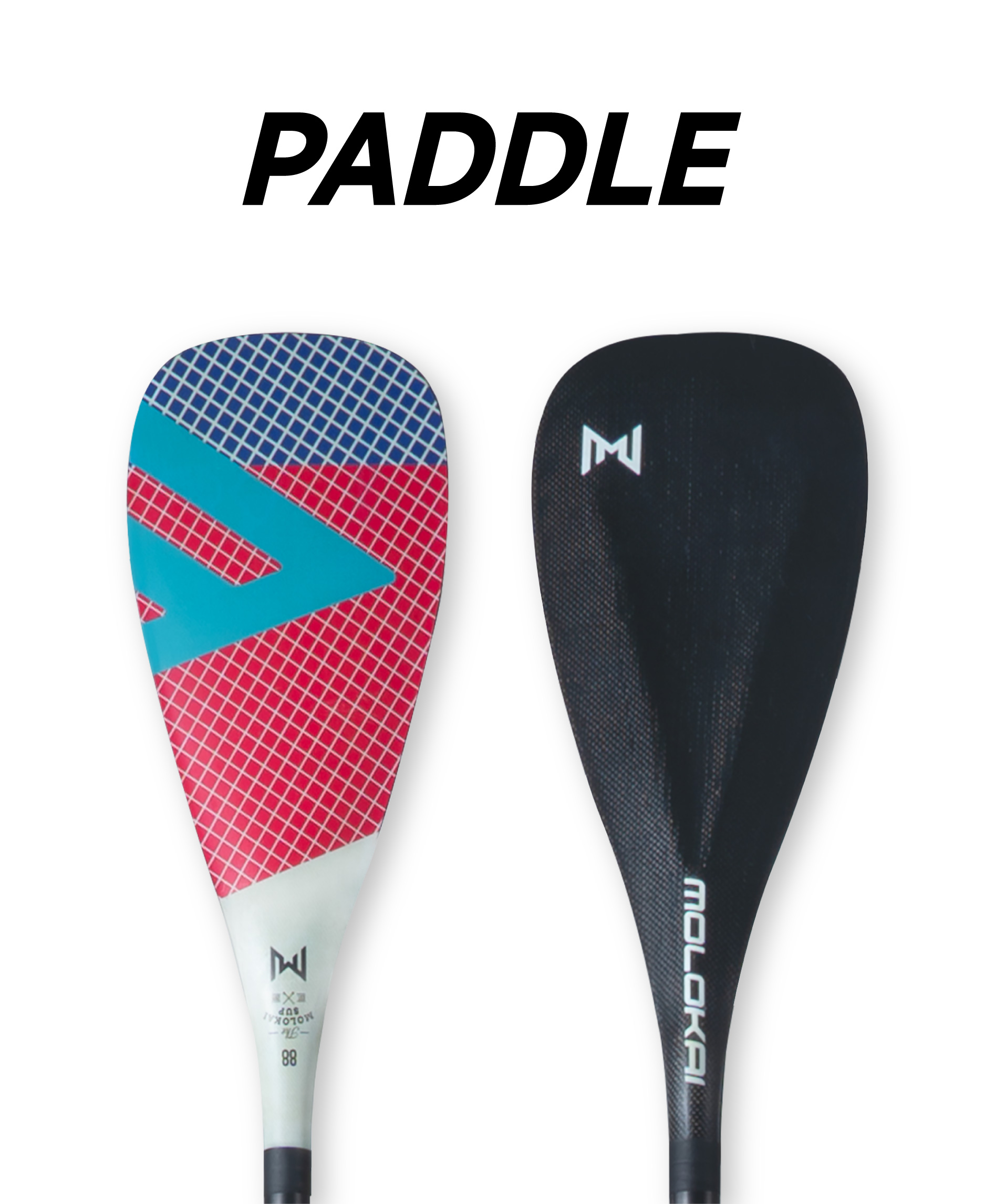 Hero Paddle ---Carbon Red