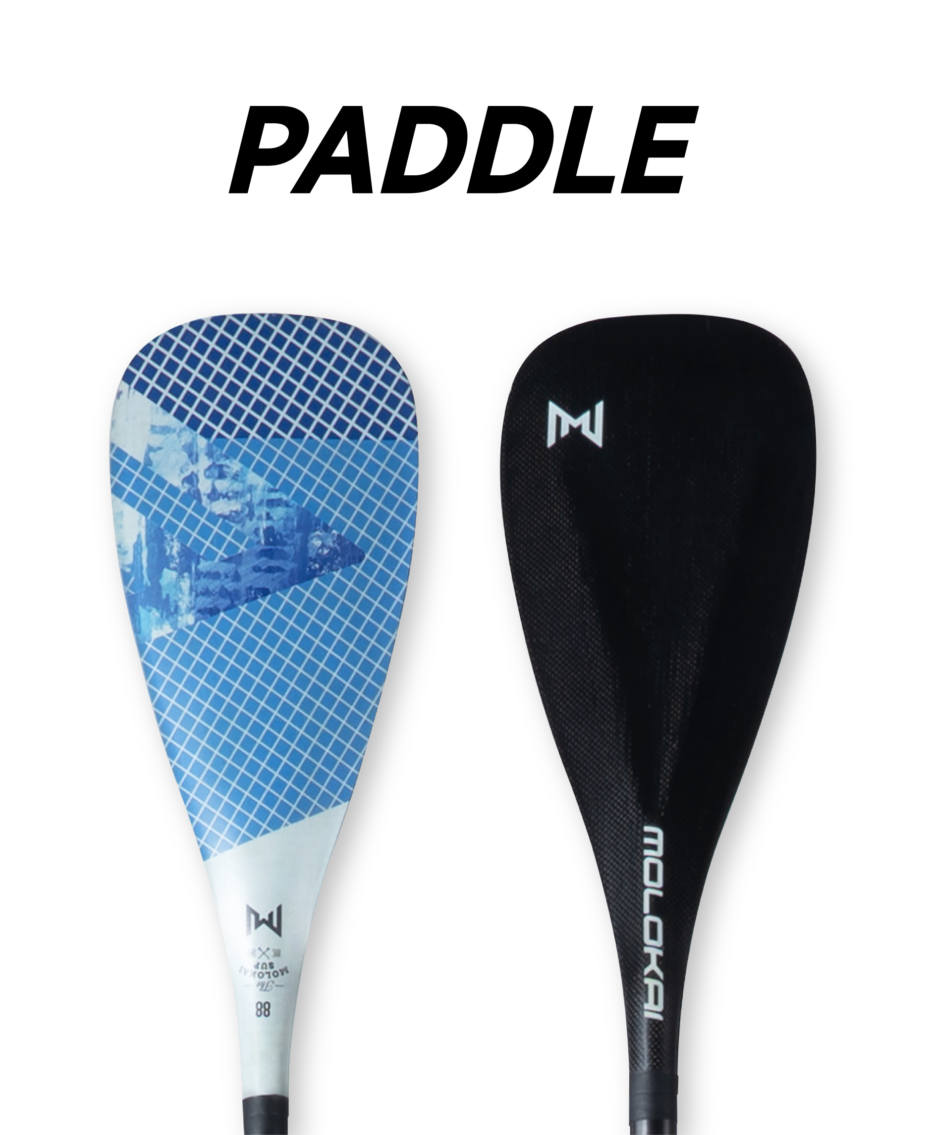 Hero Paddle --- Carbon Blue